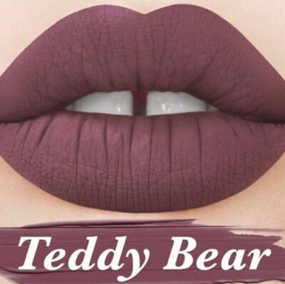 TEDDY BEAR | Velvetines Liquid Lipstick | Lime Crime | Brand New, NO BOX (NWT) - Picture 10 of 15